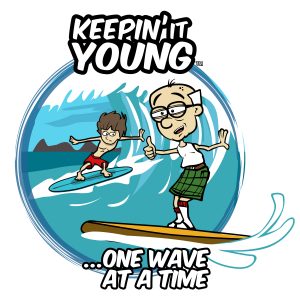 Keepin it Young - Surfing T-shirt